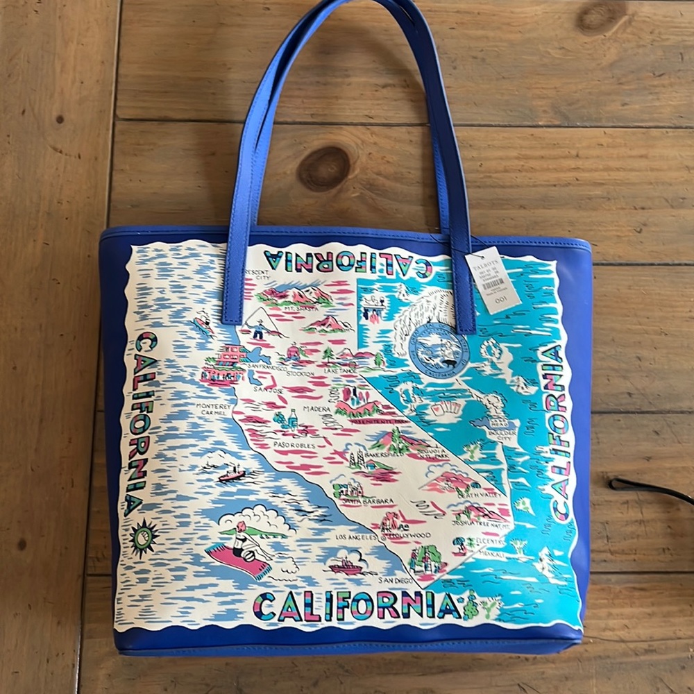 Brand new Talbots tote “California”